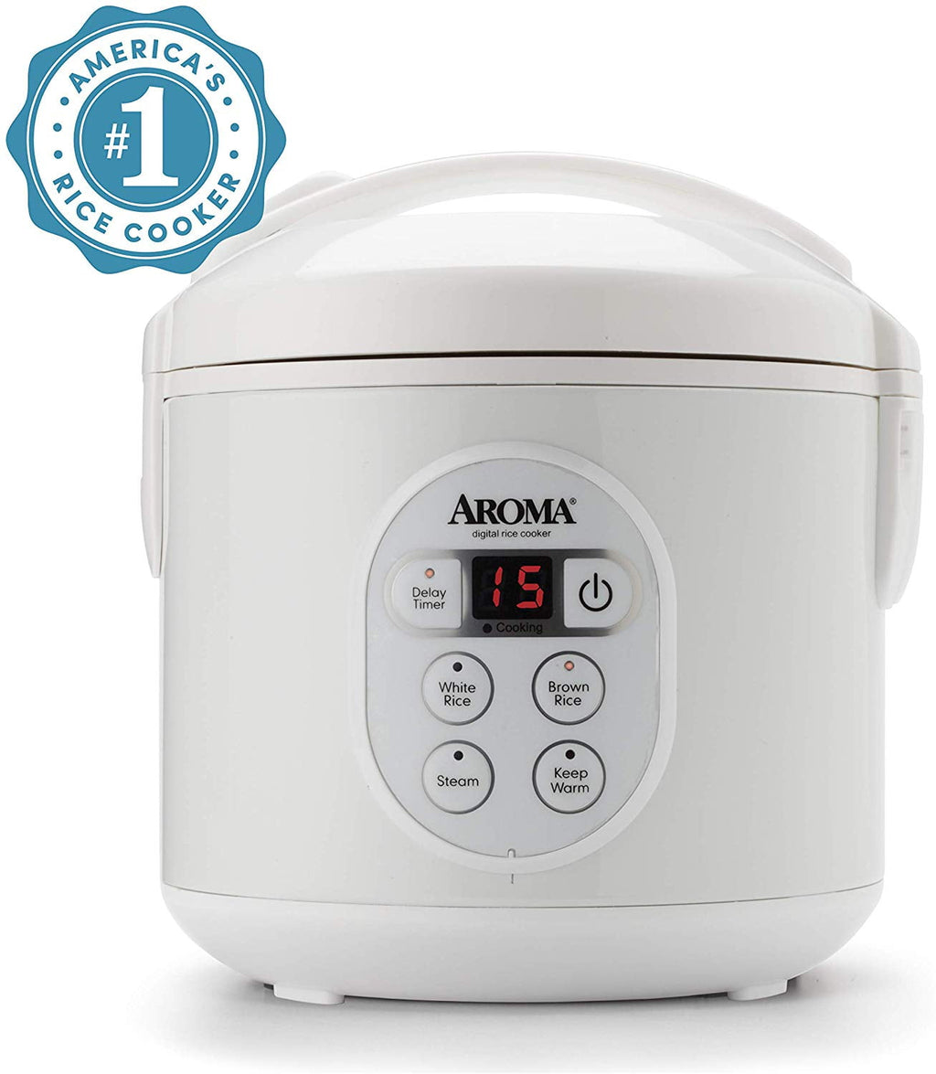 Aroma® 8-Cup (Cooked) / 2Qt. Digital Rice & Grain Multicooker