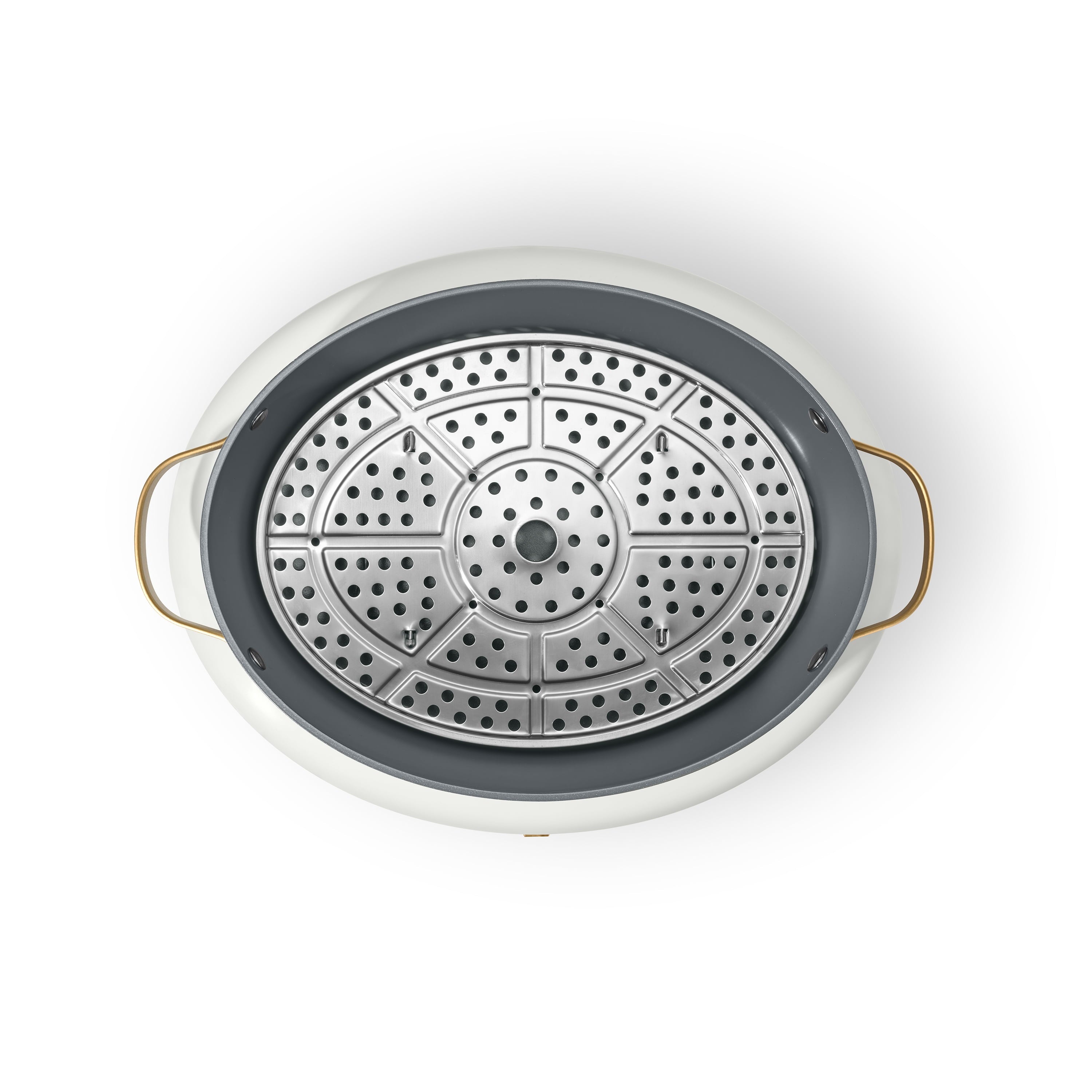 Beautiful 10 in 1, 6 Qt Electric Multi-Cooker, White Icing by Drew Barrymore