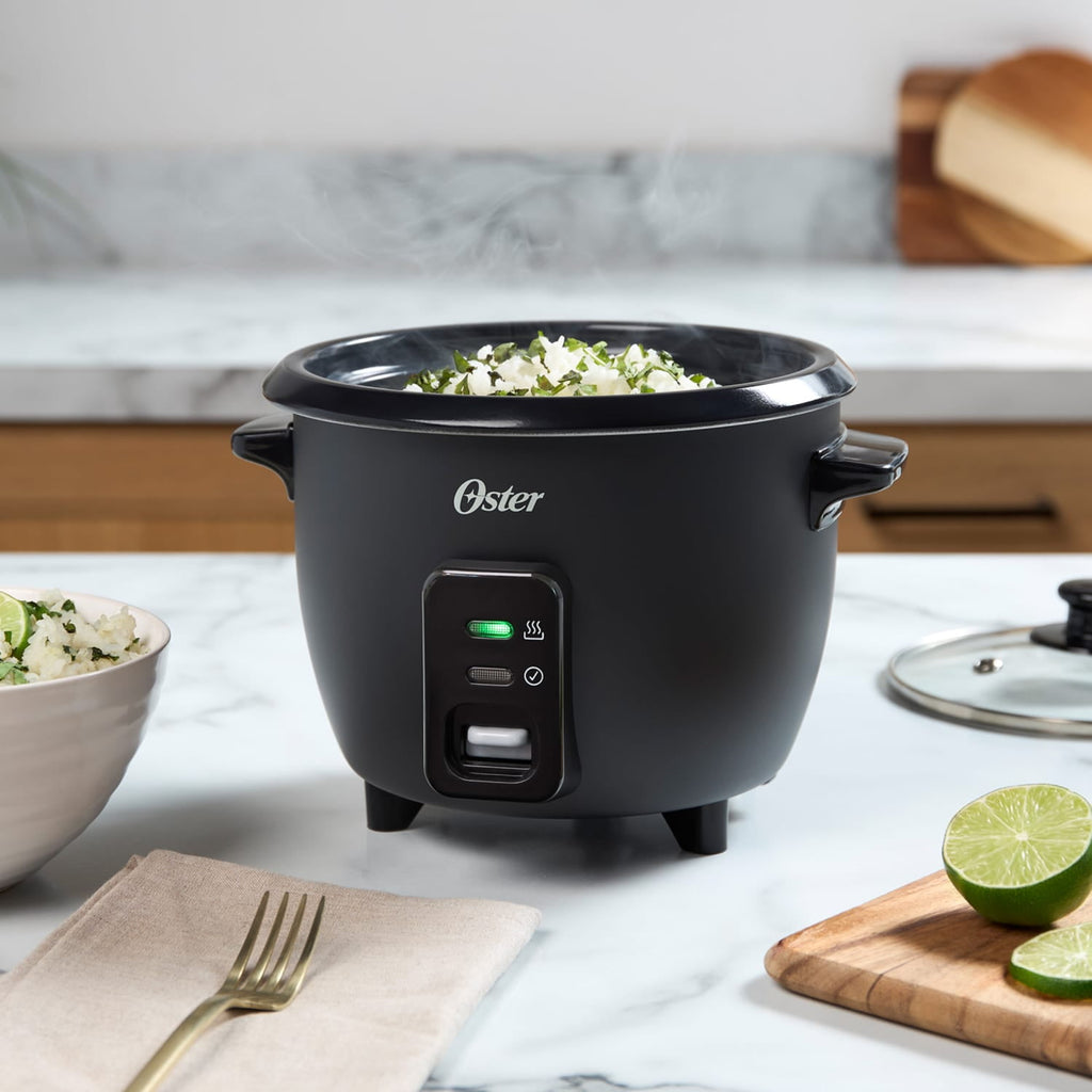 Oster 6 Cup Rice Cooker, Electric Rice Cooker and Rice Maker