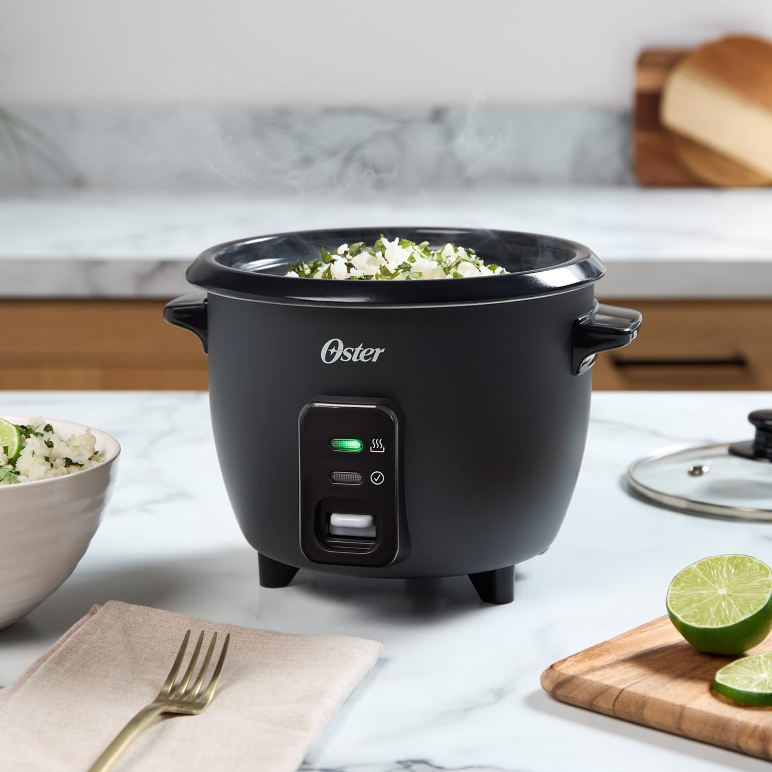 Oster 6 Cup Rice Cooker, Electric Rice Cooker and Rice Maker