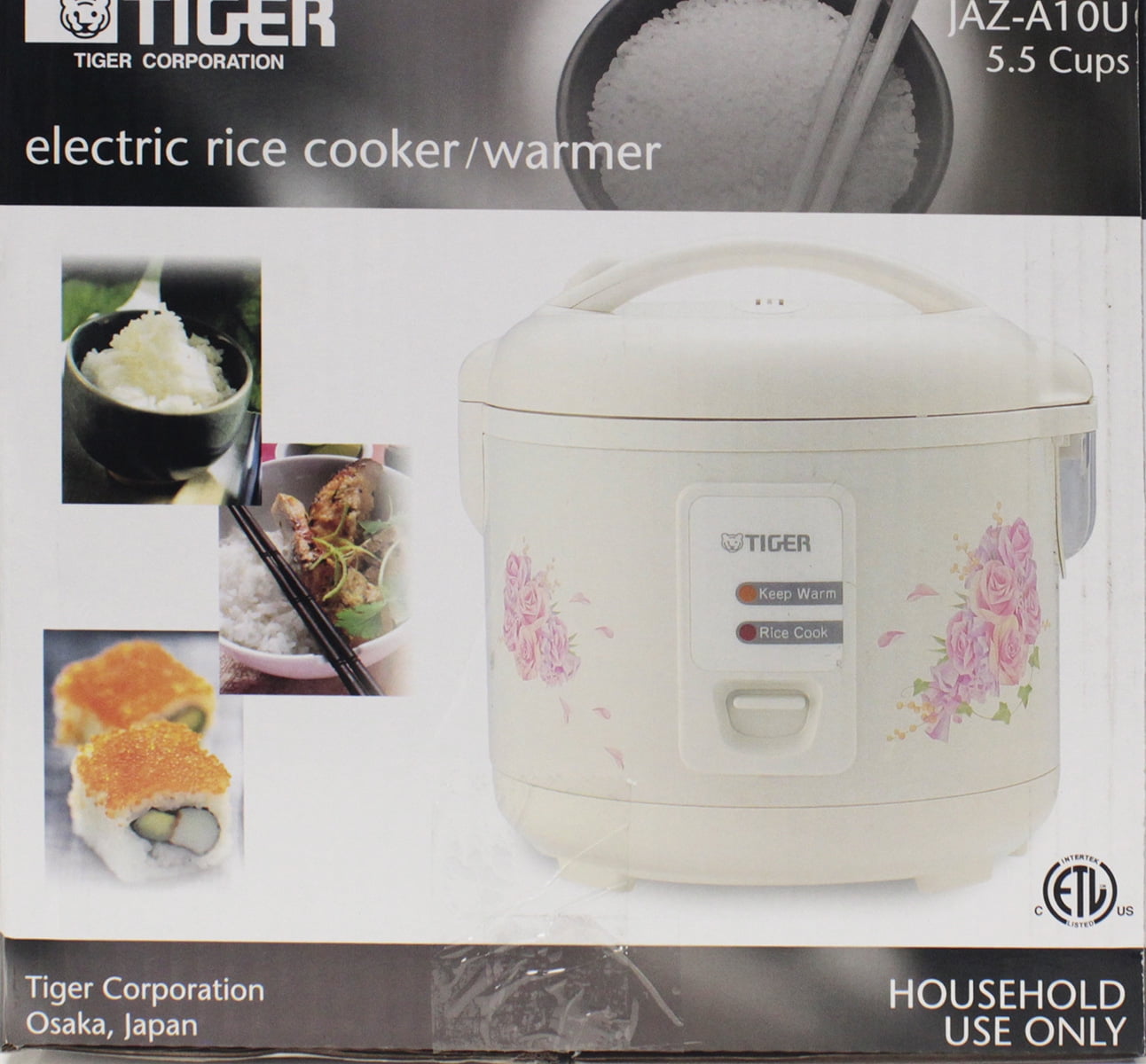 Tiger Electric 5-Cup Rice Cooker / Steamer