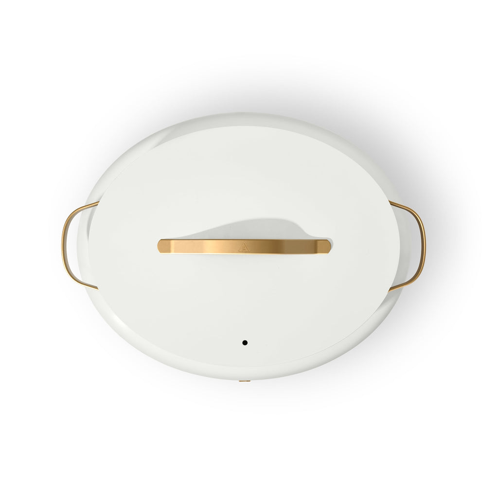 Beautiful 10 in 1, 6 Qt Electric Multi-Cooker, White Icing by Drew Barrymore