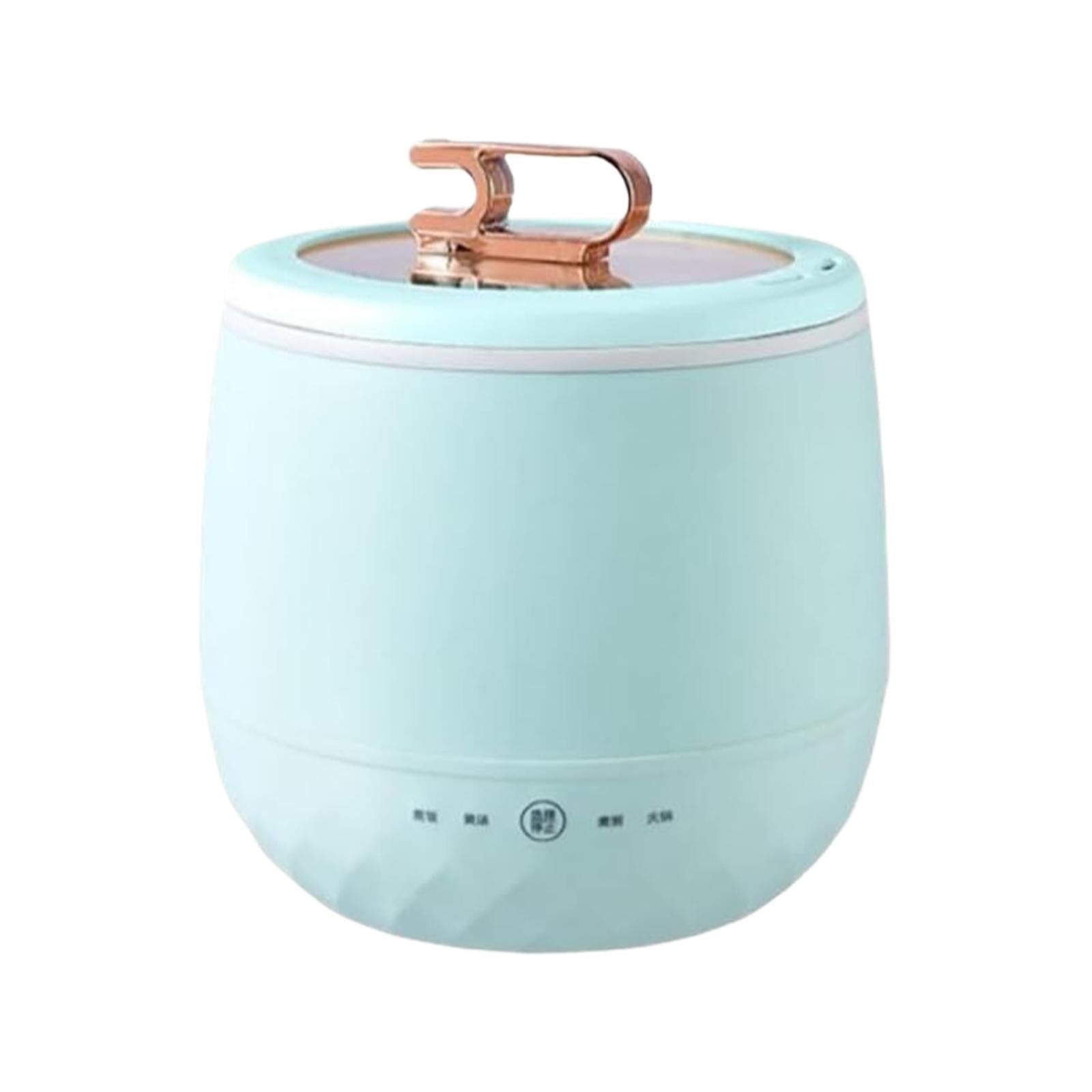 Clearance Smart Mini Rice Cooker Multifunctional Electric Rice Cooker 6 in 1 Non Stick Ceramic Pot with Lid Mini Hot Pot Electric Mini Rice Cooker Portable Mini Rice Cooker