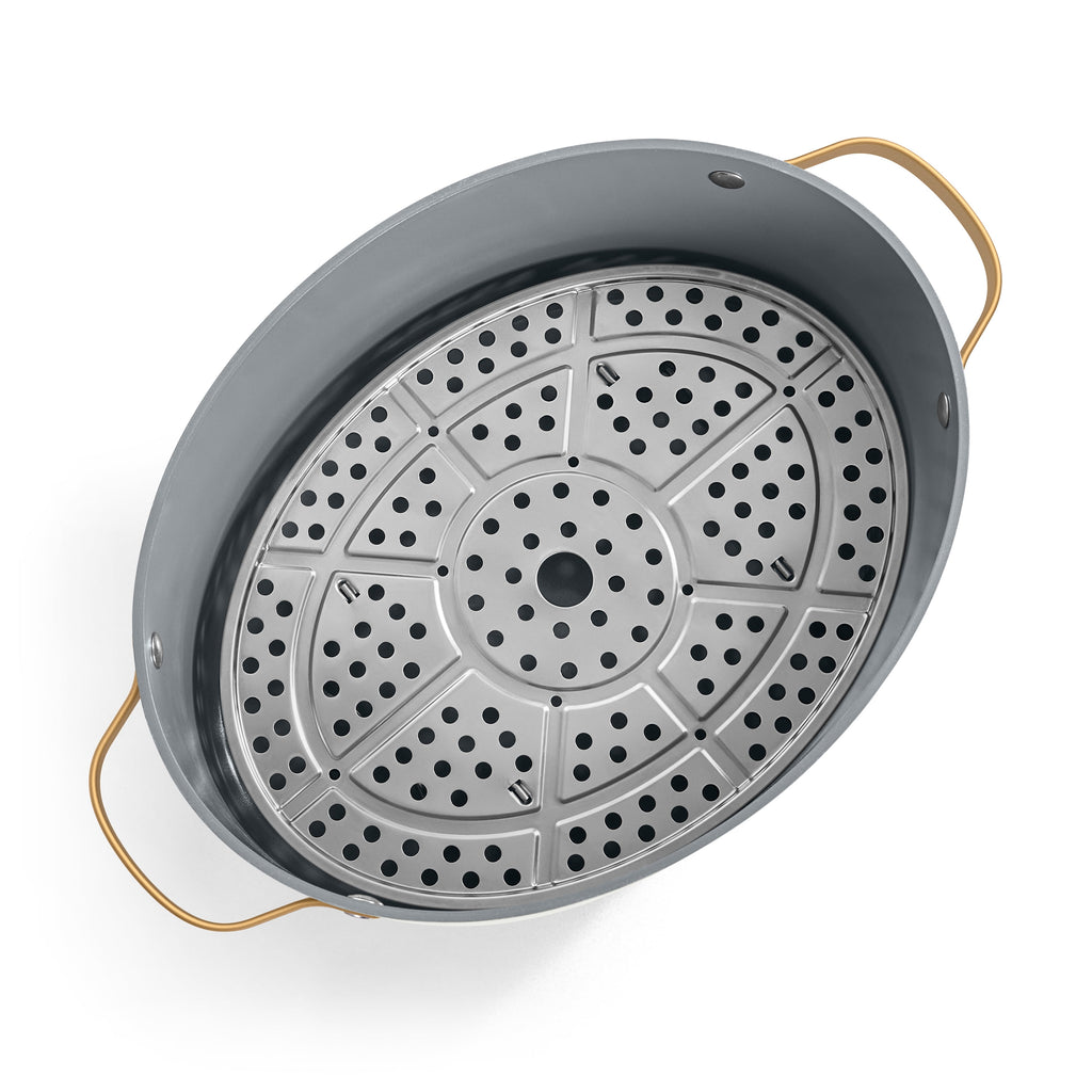 Beautiful 10 in 1, 6 Qt Electric Multi-Cooker, White Icing by Drew Barrymore