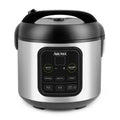 Aroma® 8-Cup (Cooked)/2Qt. Digital Rice & Grain Multicooker, Black, New, ARC-994SB