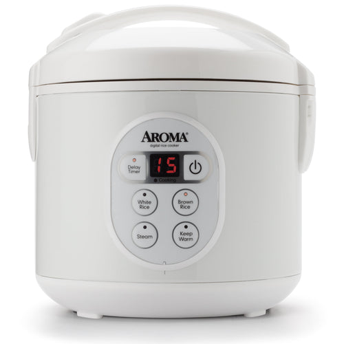 Aroma® 8-Cup (Cooked) / 2Qt. Digital Rice & Grain Multicooker