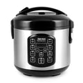 Aroma® Professional 8-Cup (Cooked) / 2Qt. Rice & Grain Multicooker, Stainless Steel, New, ARC-954SBD