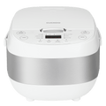 Cuckoo Rice Cooker & Warmer 6 Cup Uncooked / 12 cup Cooked, Smart Fuzzy Logic Nonstick Inner Pot White (CR-0605F)