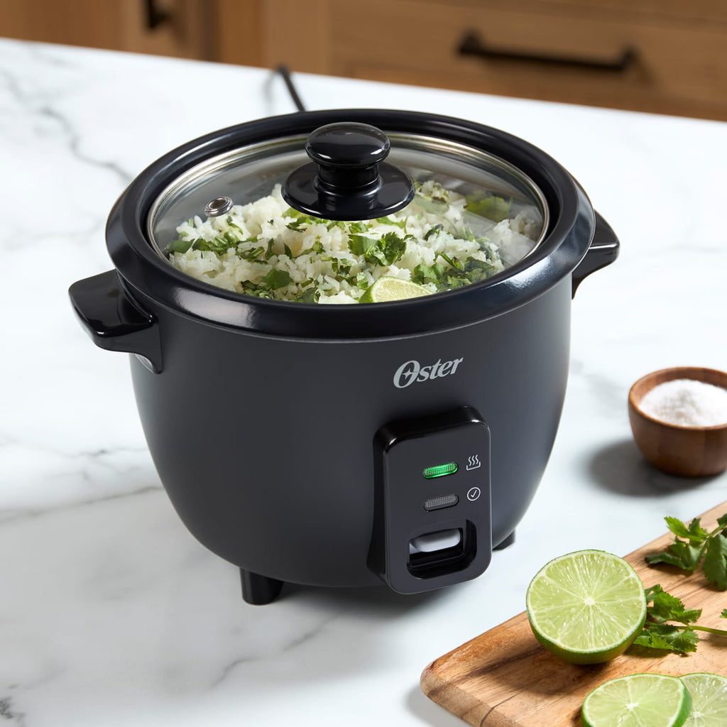 Oster 6 Cup Rice Cooker, Electric Rice Cooker and Rice Maker