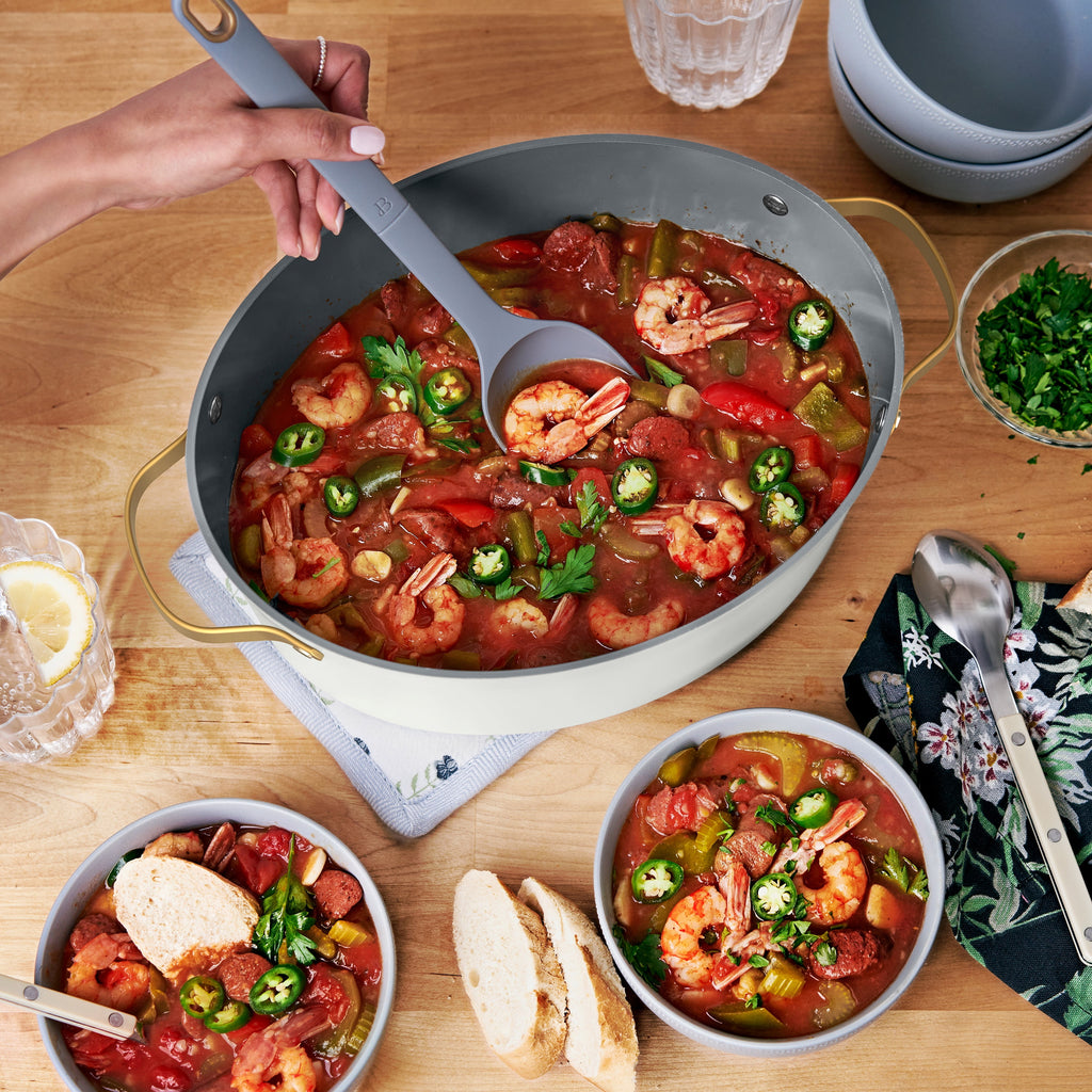 Beautiful 10 in 1, 6 Qt Electric Multi-Cooker, White Icing by Drew Barrymore